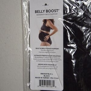Belly Bandit Belly Boost Color Black Size Large